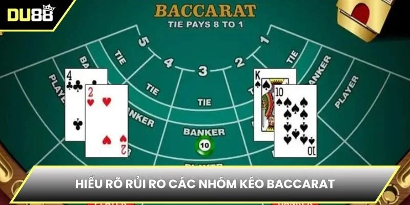 Hiểu rõ rủi ro các nhóm kéo Baccarat
